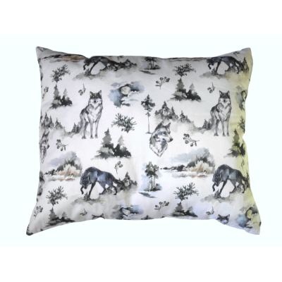 Poduszka bawełniana WILCZY...