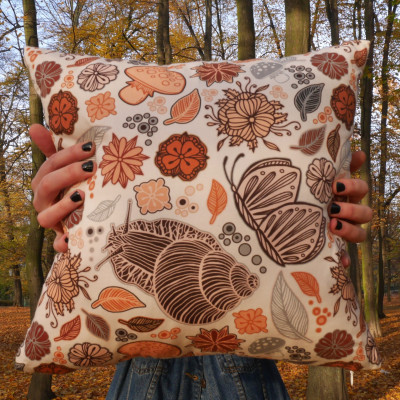 Jesienna poduszka...